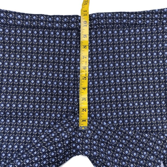 MARIO SERRANI Italy Blue & White Bermuda Shorts 16 - Picture 15 of 16